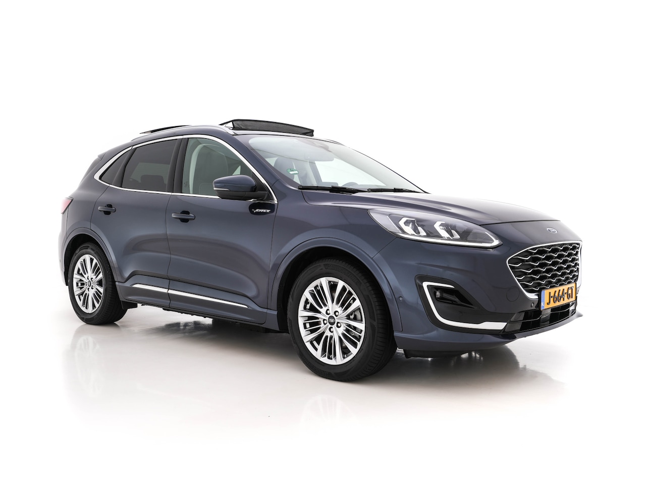 Ford Kuga - 2.5 PHEV Vignale Aut. *PANO | FULL-LEATHER | DIGI-COCKPIT | FULL-LED | BANG/OLUFSEN-AUDIO - AutoWereld.nl