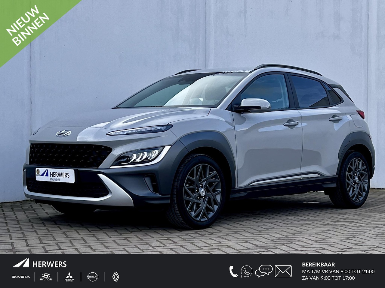 Hyundai Kona - 1.6 GDI HEV Comfort Smart Automaat Trekgewicht 1.300 kg / Head Up Display / 18"LM wielen / - AutoWereld.nl