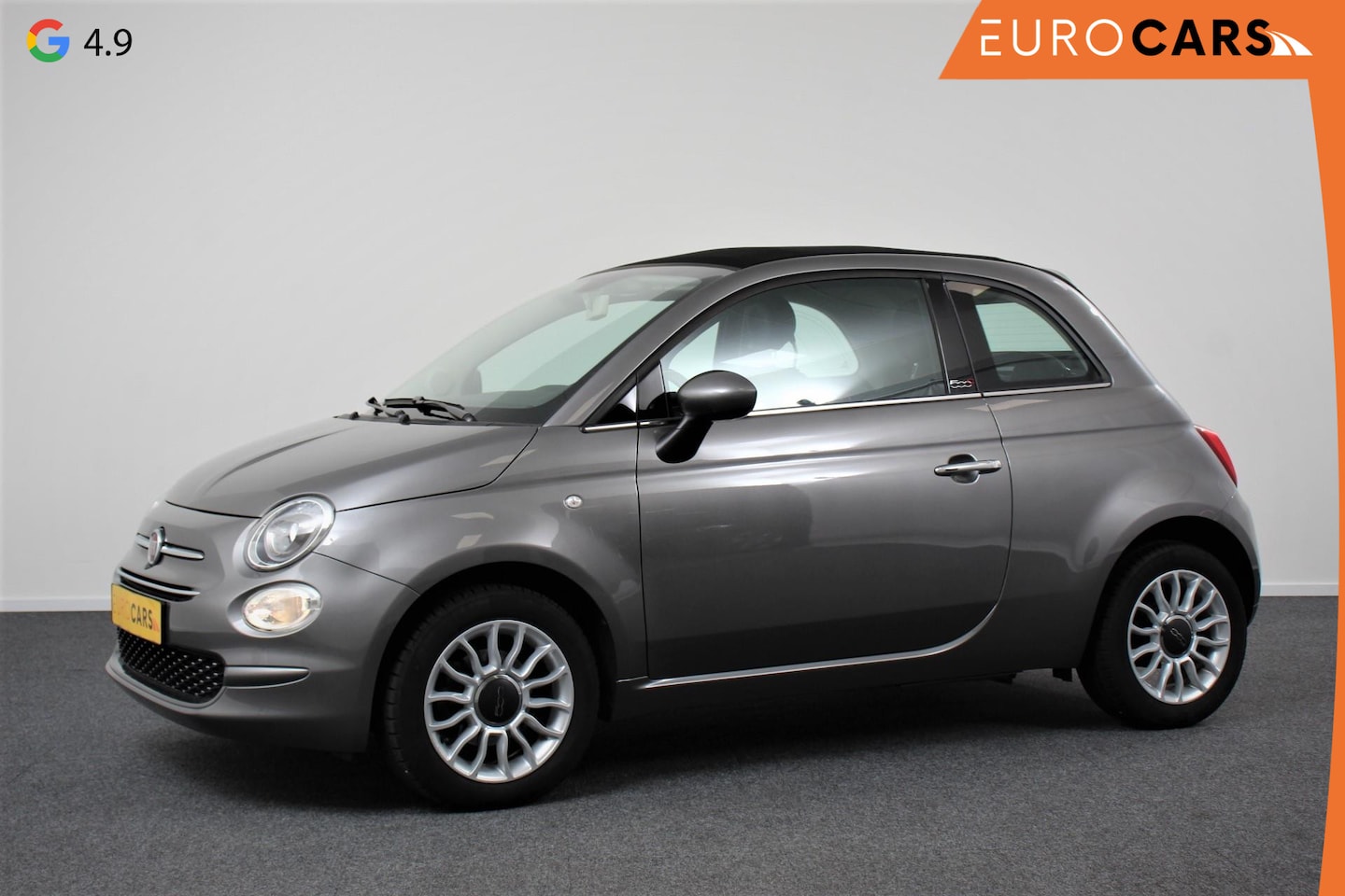 Fiat 500 C - 1.2 Lounge | Navigatie | Lederen interieur | Climate control | Cruise control | Parkeer se - AutoWereld.nl