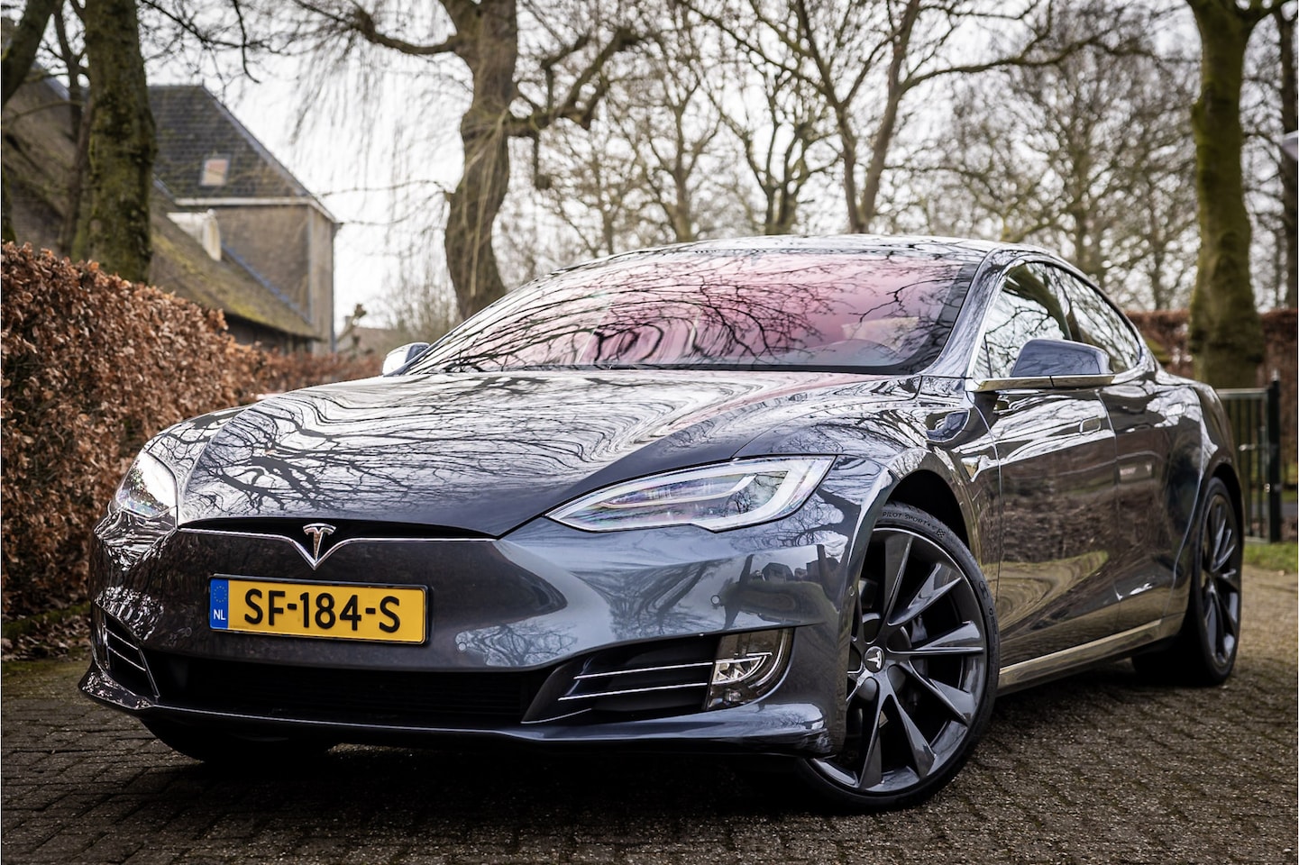 Tesla Model S - 100D Enhanced Autopilot 21" Trekhaak Carbon - AutoWereld.nl