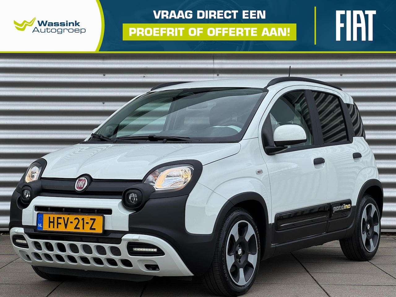 Fiat Panda - 1.0 70pk Pandina | Cruise Control | Bluetooth | Airco - AutoWereld.nl