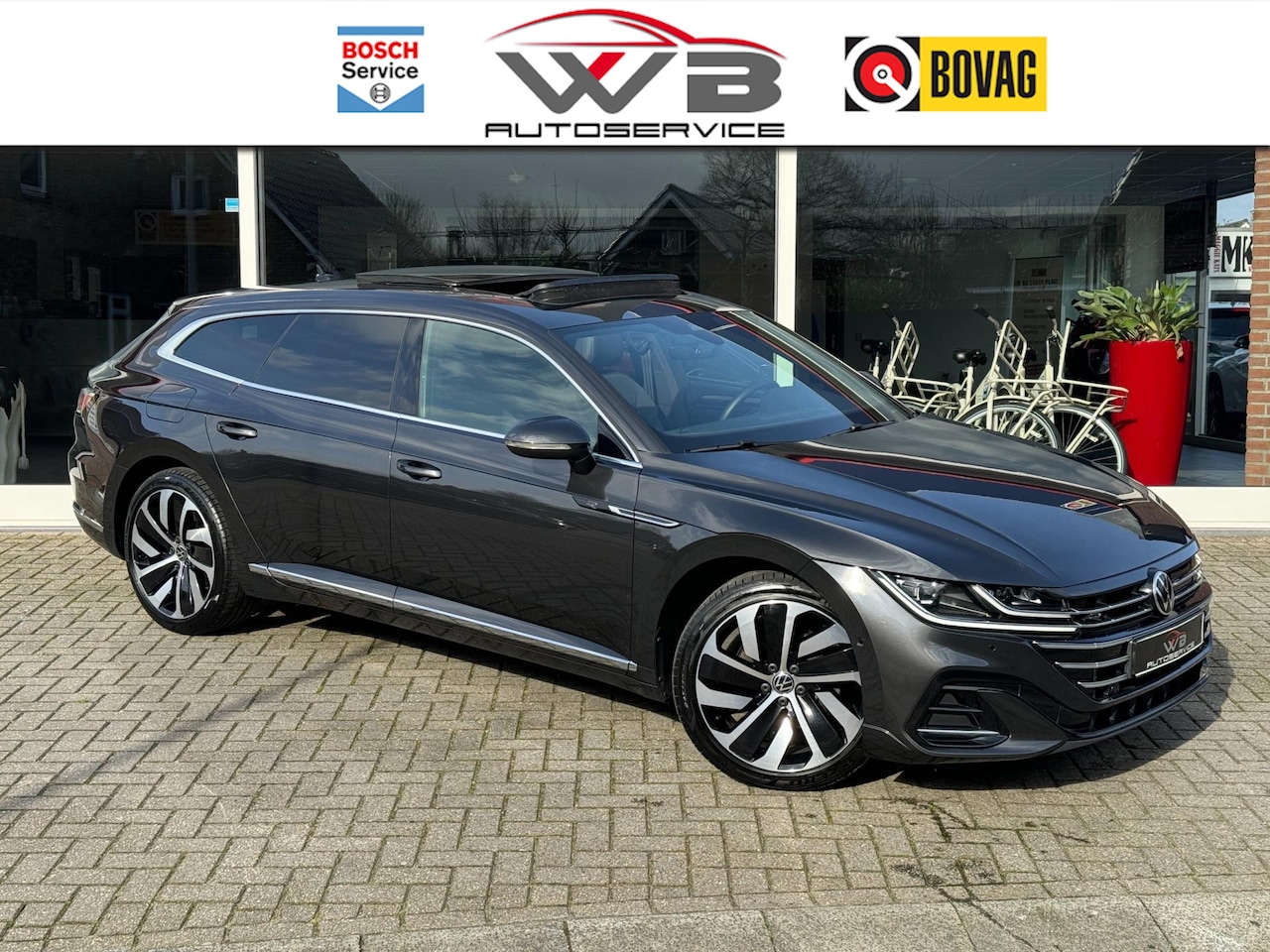 Volkswagen Arteon Shooting Brake - 1.4 TSI R-Line I Pano I ACC I BlindSpot I Trekhaak - AutoWereld.nl