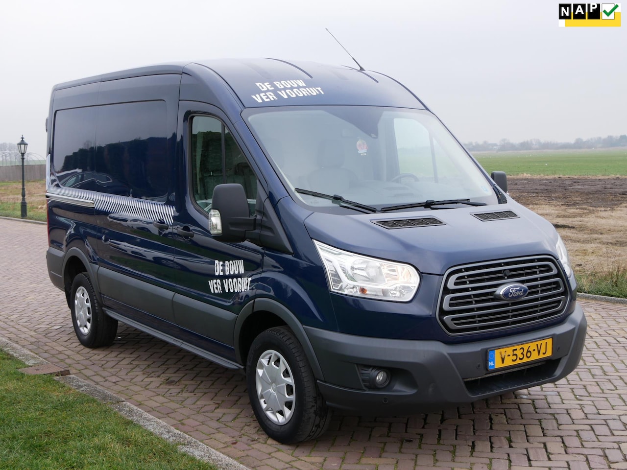 Ford Transit - 350 2.0 TDCI L2H2 Trend AC NAVI CAMERA 3-SEATS - AutoWereld.nl