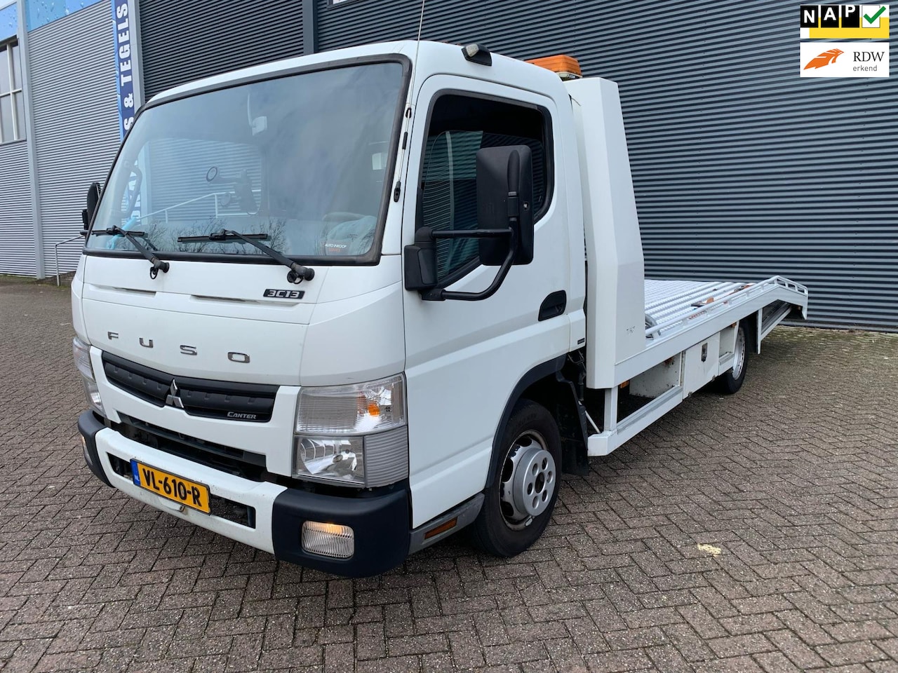 Mitsubishi Canter - 3C13 3.0 DI 340 tijhof bak euro 5 - AutoWereld.nl