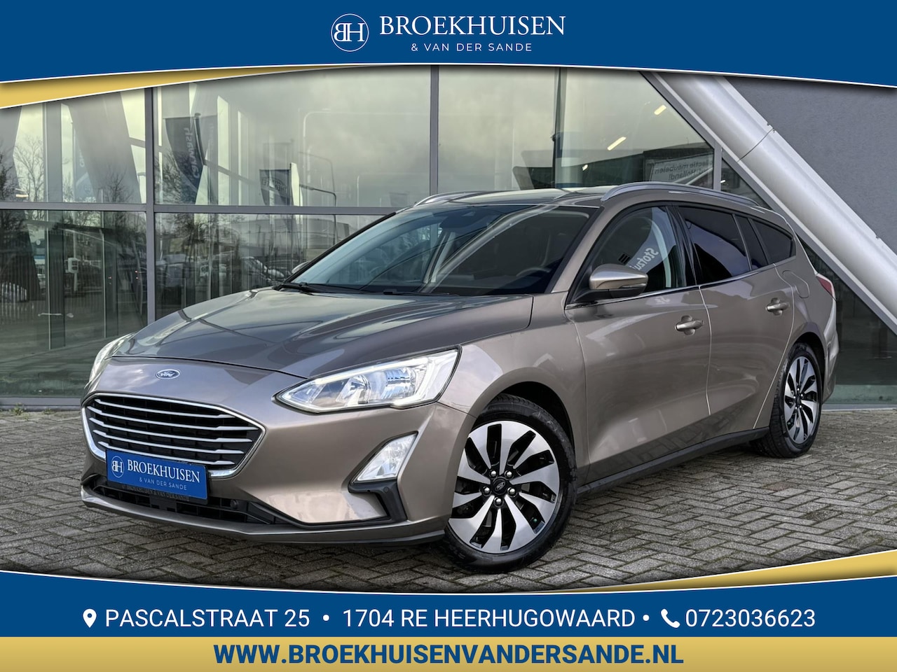 Ford Focus Wagon - 1.0 EcoBoost ST Line Business 125pk Camera / Winterpakket / Trekhaak - AutoWereld.nl