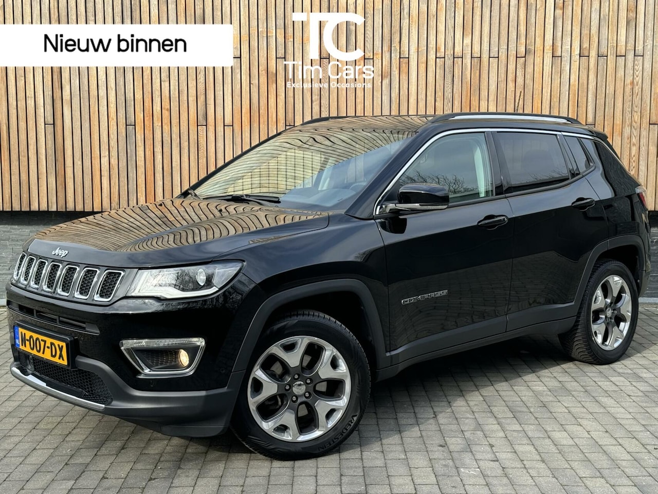 Jeep Compass - 1.4 MultiAir Limited 4x4 Automaat | Half/leer | Stoelverwarming | Stuurverwarming | Naviga - AutoWereld.nl