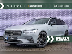 Volvo V90 - T6 Recharge AWD Plus Dark Long Range - VOORRAADKORTING - | Luchtvering | 20" LM velgen | E