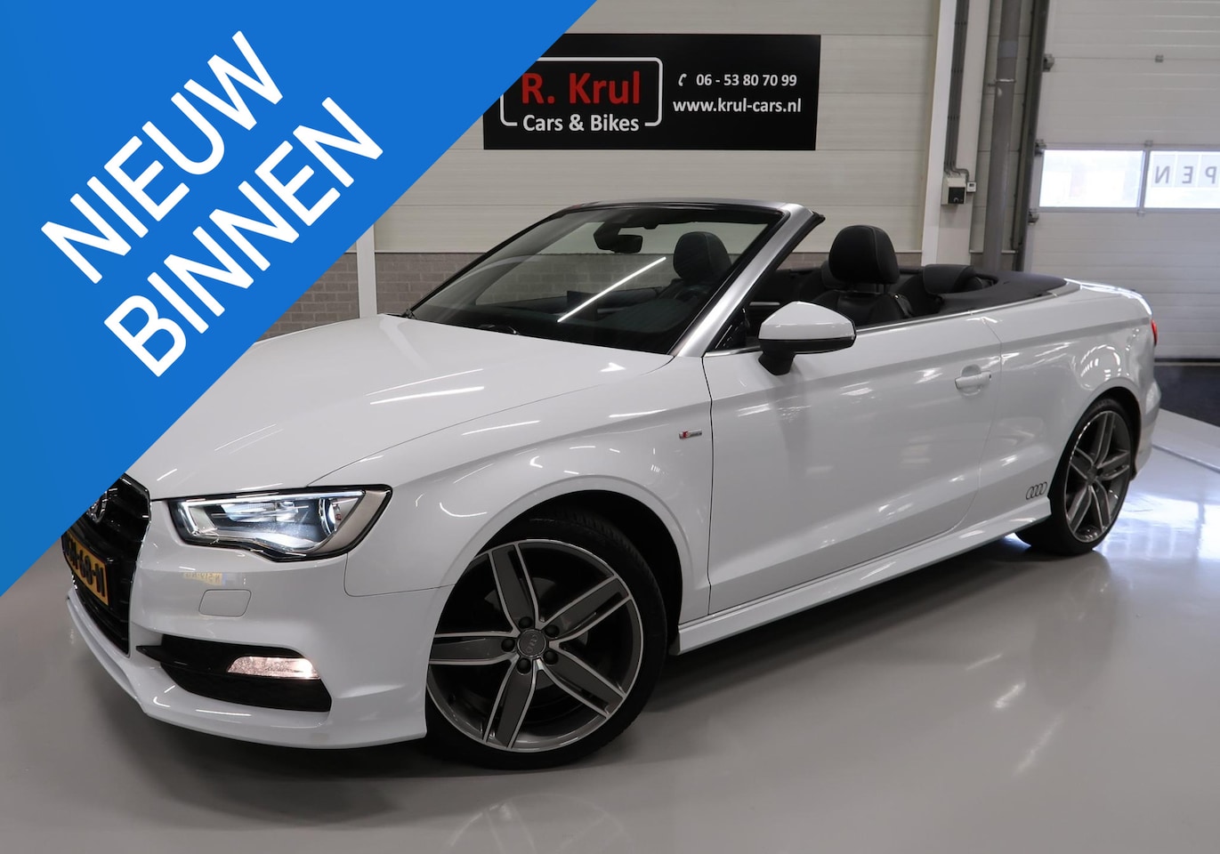 Audi A3 Cabriolet - 1.4 TFSI CoD Ambiente Pro Line Plus Open Days 1.4 TFSI CoD Ambiente Pro Line Plus Open Days - AutoWereld.nl