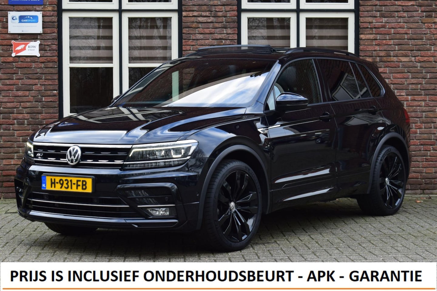 Volkswagen Tiguan - 1.5 TSI DSG Aut. R-line Black Edition Panoramadak | Camera | Keyless - AutoWereld.nl