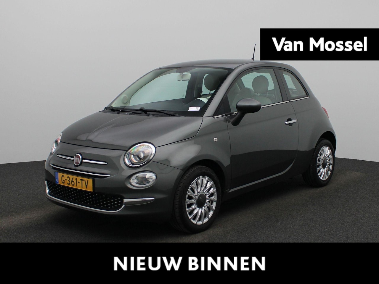 Fiat 500 - 1.2 Lounge | Automaat | Navigatie | Airco | LMV | DAB | Cruise control | Bluetooth - AutoWereld.nl