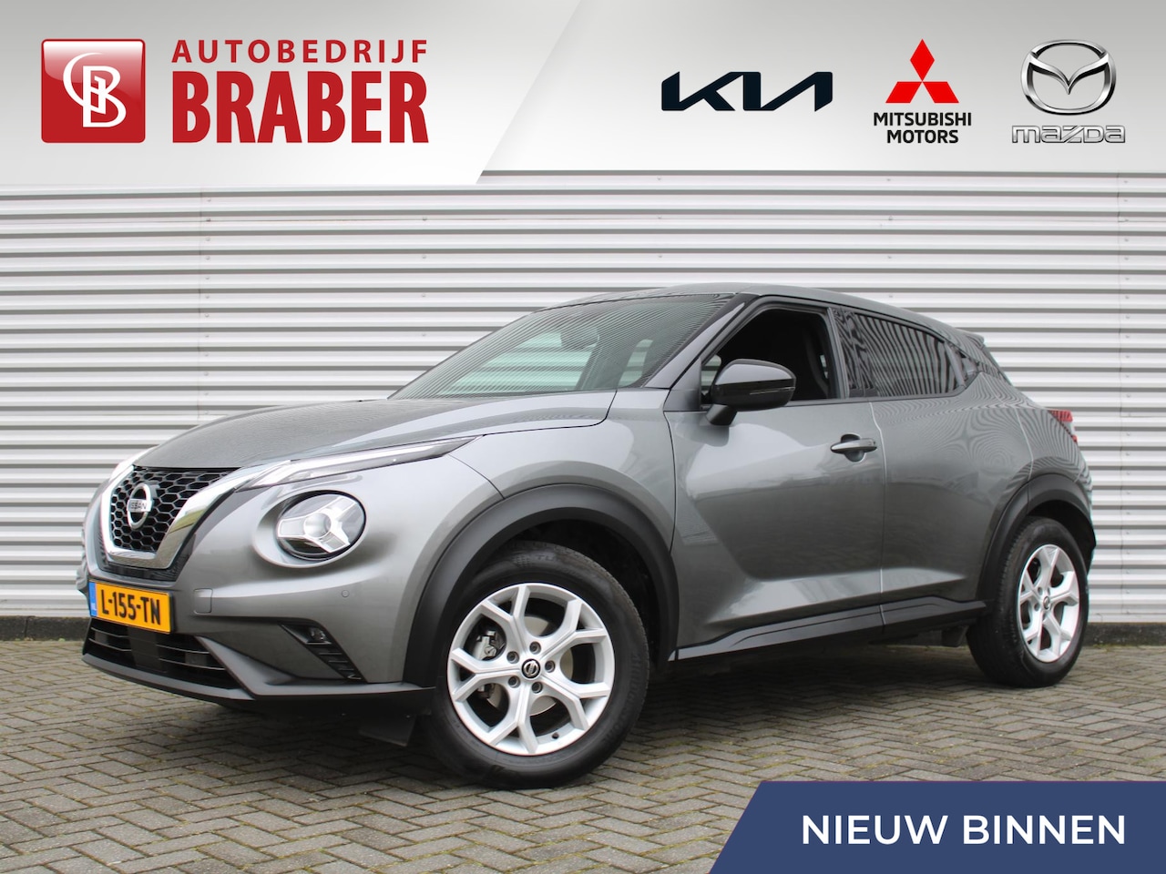 Nissan Juke - 1.0 DIG-T N-Connecta | Automaat | Stoel-/Voorruitverwarming | Trekhaak | 17” LM | Camera | - AutoWereld.nl