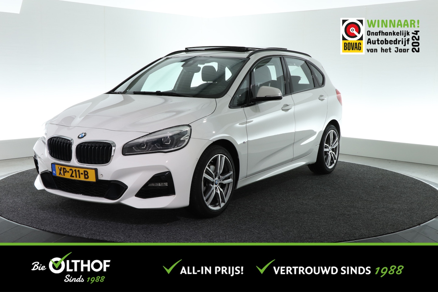 BMW 2-serie Active Tourer - 218i High Executive | SCHUIF-KANTEL | AFN. TREKHAAK | STOELVERW. | - AutoWereld.nl