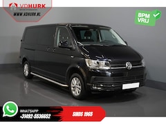 Volkswagen Transporter - 2.0 TDI L2 DC Trendline Dubbel Cabine/ Sidebars/ Rearbar/ Navi/ Carplay/ PDC/ LMV/ Cruise/