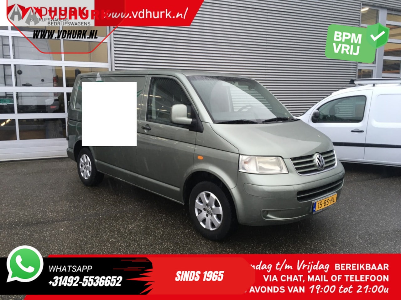 Volkswagen Transporter - 2.5 TDI 2.5t Trekverm./ Cruise/ Airco/ APK 2-9-‘25 - AutoWereld.nl