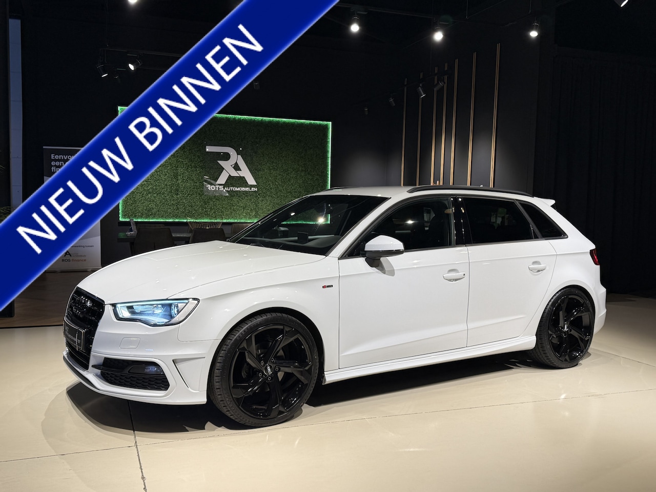 Audi A3 Sportback - 1.4 TFSI S-Line S-Tronic Navi|Leer|Xenon|PDC|Media Wit! - AutoWereld.nl