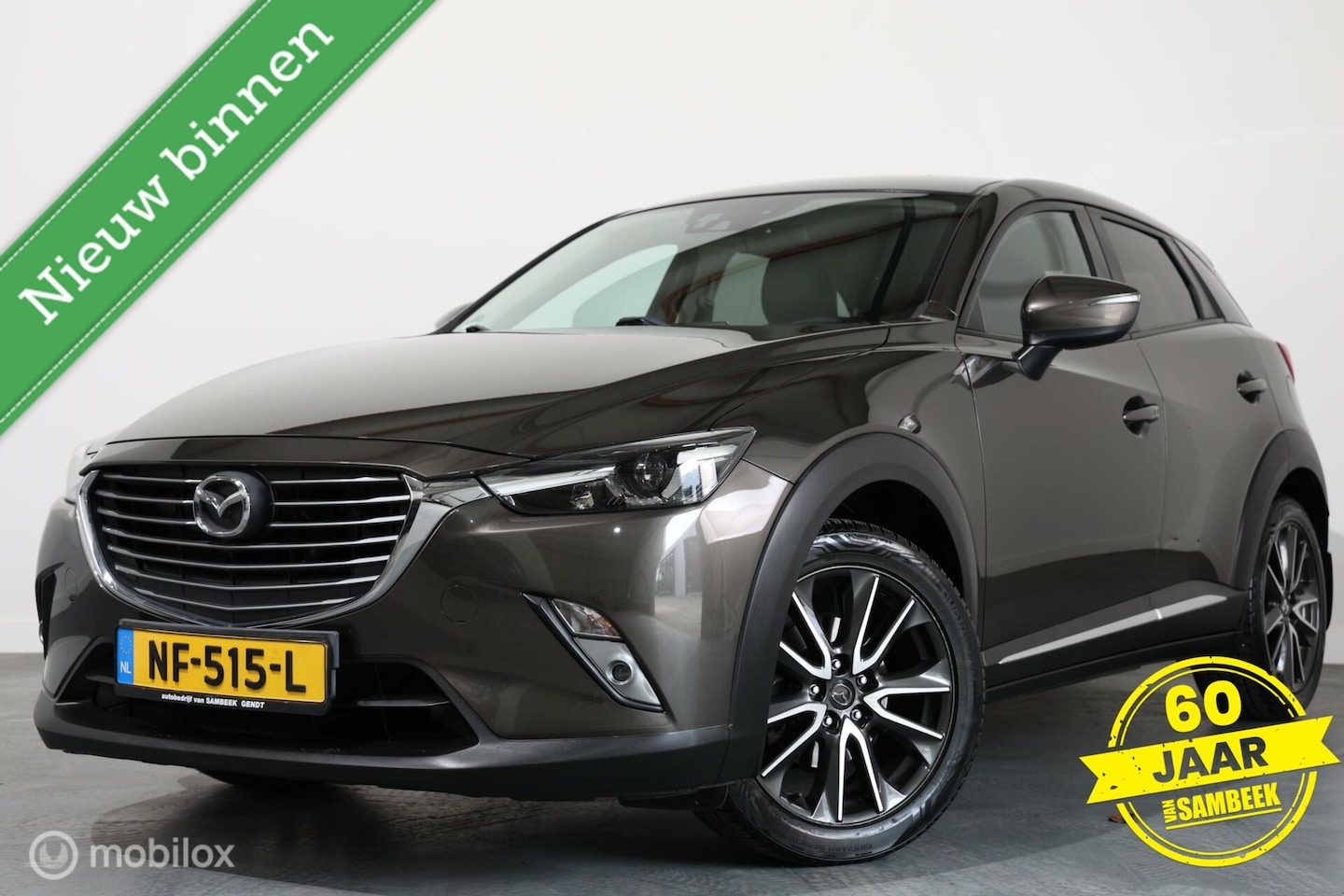 Mazda CX-3 - 2.0 SkyActiv-G 120 -LEER-NAVI-TREKHAAK - AutoWereld.nl