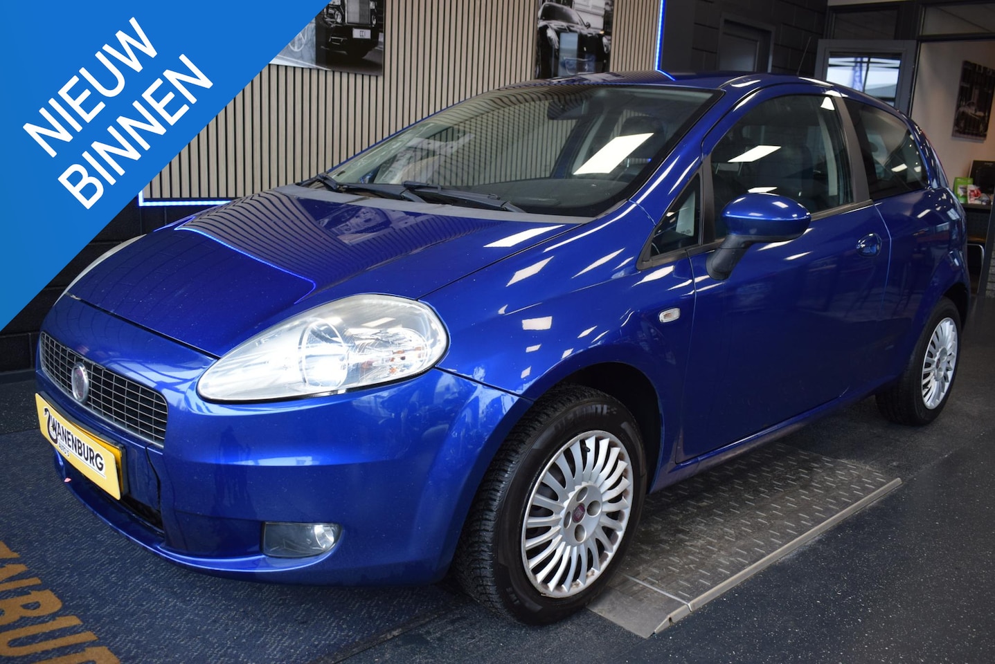 Fiat Grande Punto - 1.4 Dynamic Airco, Cruise Control, Km 215500 !! - AutoWereld.nl