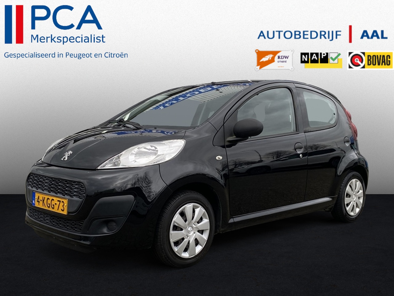 Peugeot 107 - 1.0 5drs/Airco/EletkrischPakket/RadioCd. - AutoWereld.nl