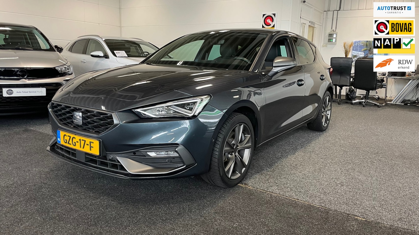 Seat Leon - 1.4 TSI eHybrid PHEV FR, Nav, Climate, Cruise, Camera, Acc, Carplay, Led, Lichtmetaal. - AutoWereld.nl