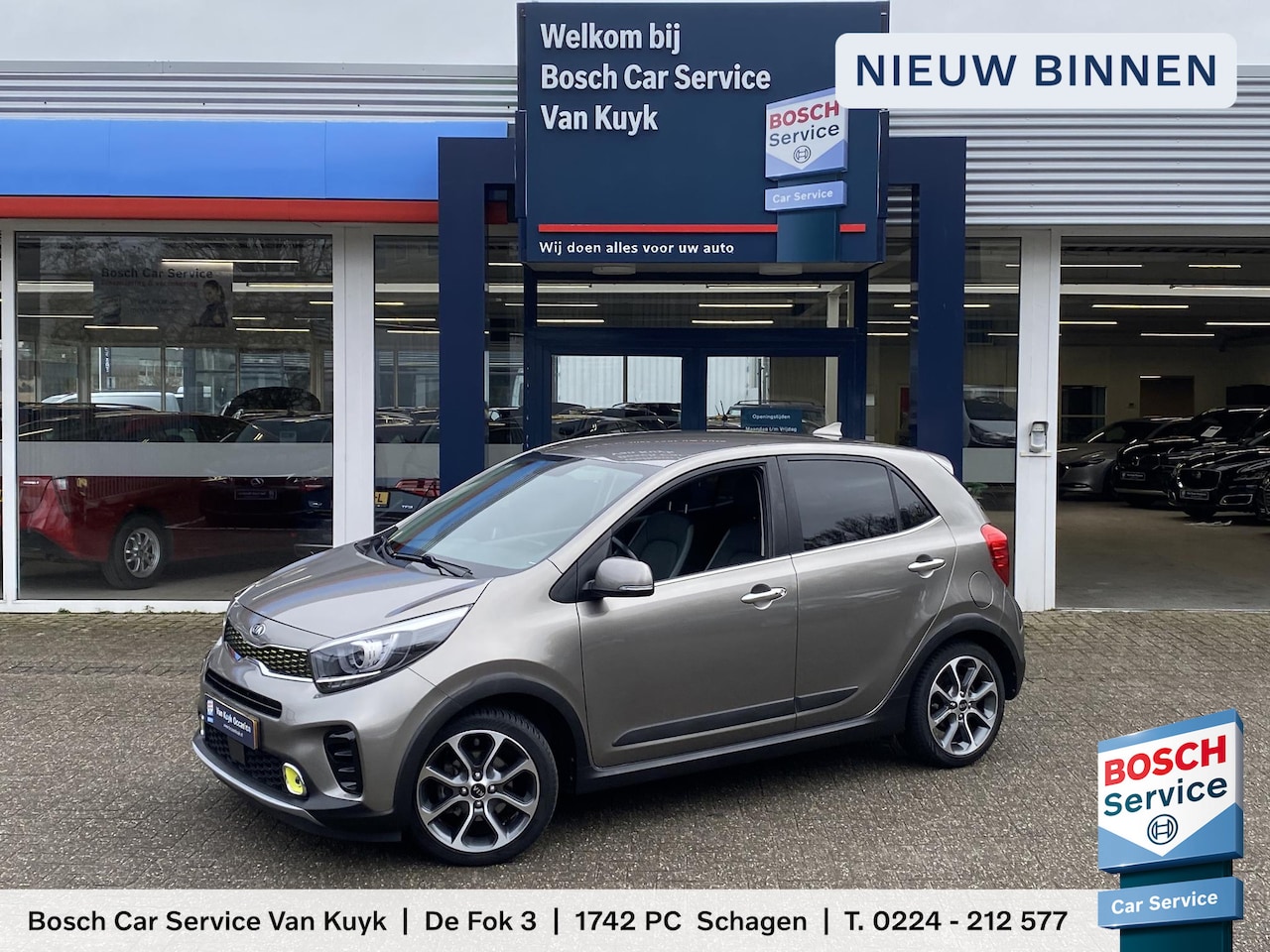 Kia Picanto - 1.0 T-GDI X-Line / NL-Auto / 40.000 KM / 101 PK / Dealer-Onderhouden / Apple-Carplay & And - AutoWereld.nl