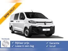 Citroën Jumpy - 2.0D 180PK EAT8 Aut L3H1 Dubbel Cabine BPM VRIJ Apple CP/ Android A/ Cam Nr. D01