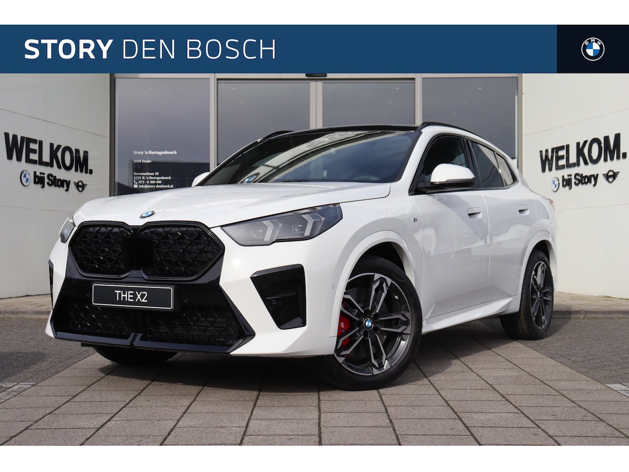 BMW X2 - sDrive20i High Executive M Sport Automaat / Panoramadak / Trekhaak / Sportstoelen / M Adap - AutoWereld.nl