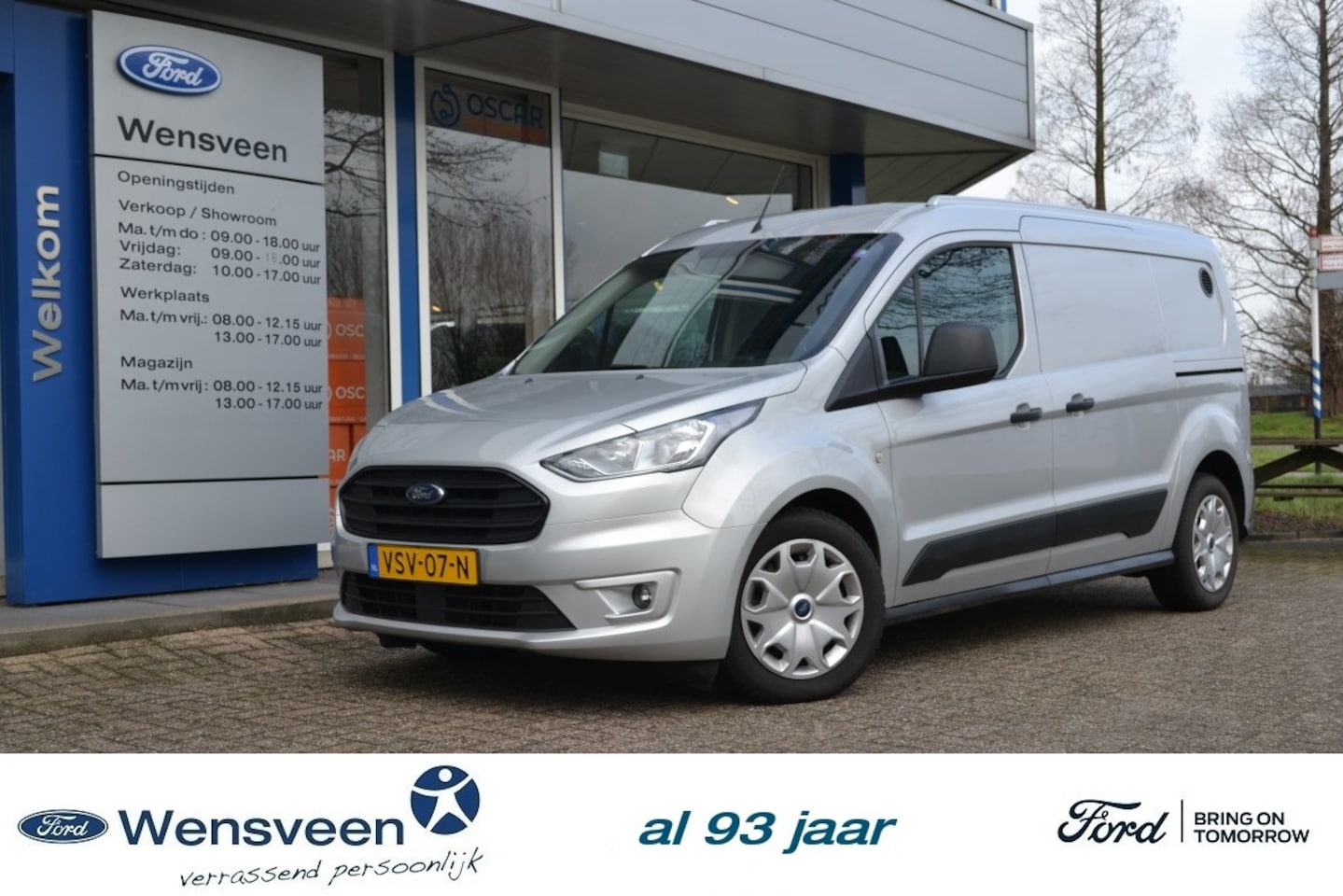 Ford Transit Connect - 1.5 TDCi 120pk Trend L2 | achterklep, vanlife - AutoWereld.nl