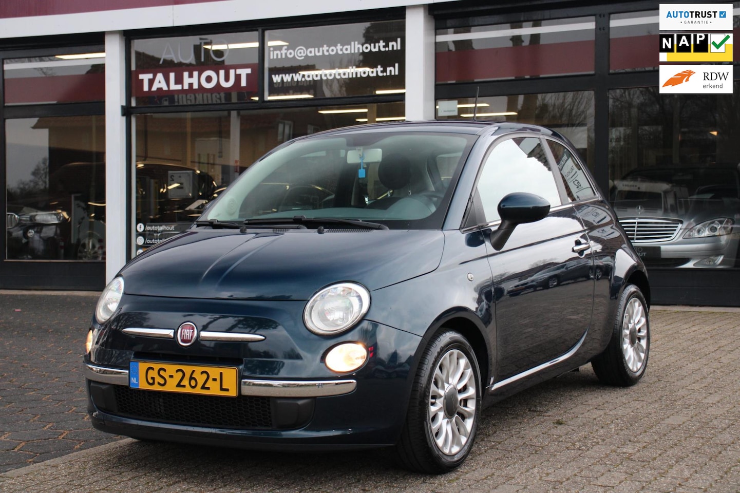 Fiat 500 - 0.9 TwinAir Turbo - AUTOMAAT, 86PK, NL AUTO, VOLLEDIG ONDERHOUDEN - AutoWereld.nl