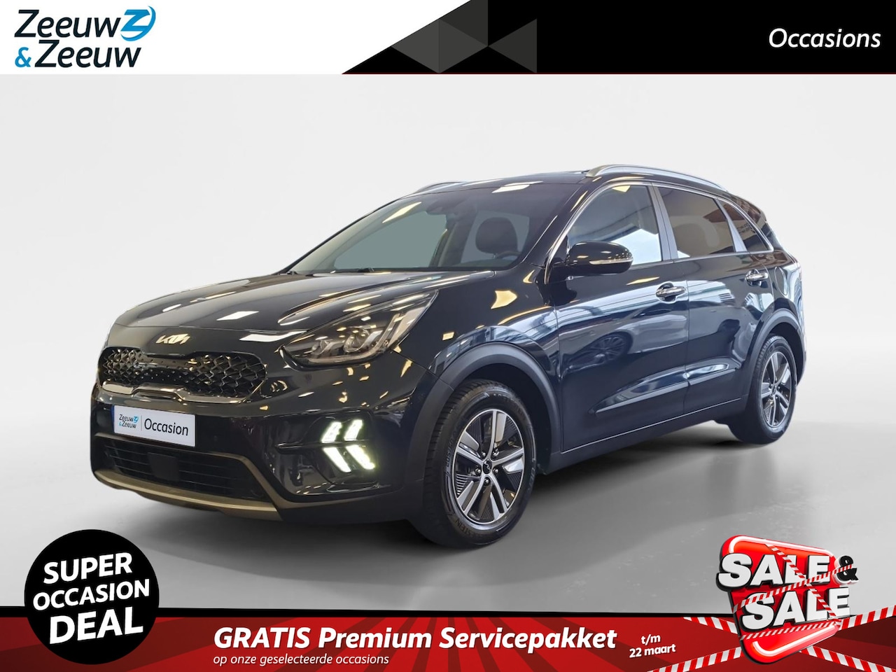 Kia Niro - 1.6 GDi Hybrid ExecutiveLine | Schuifdak | Stoel verwarming en koeling | Dodehoek detectie - AutoWereld.nl