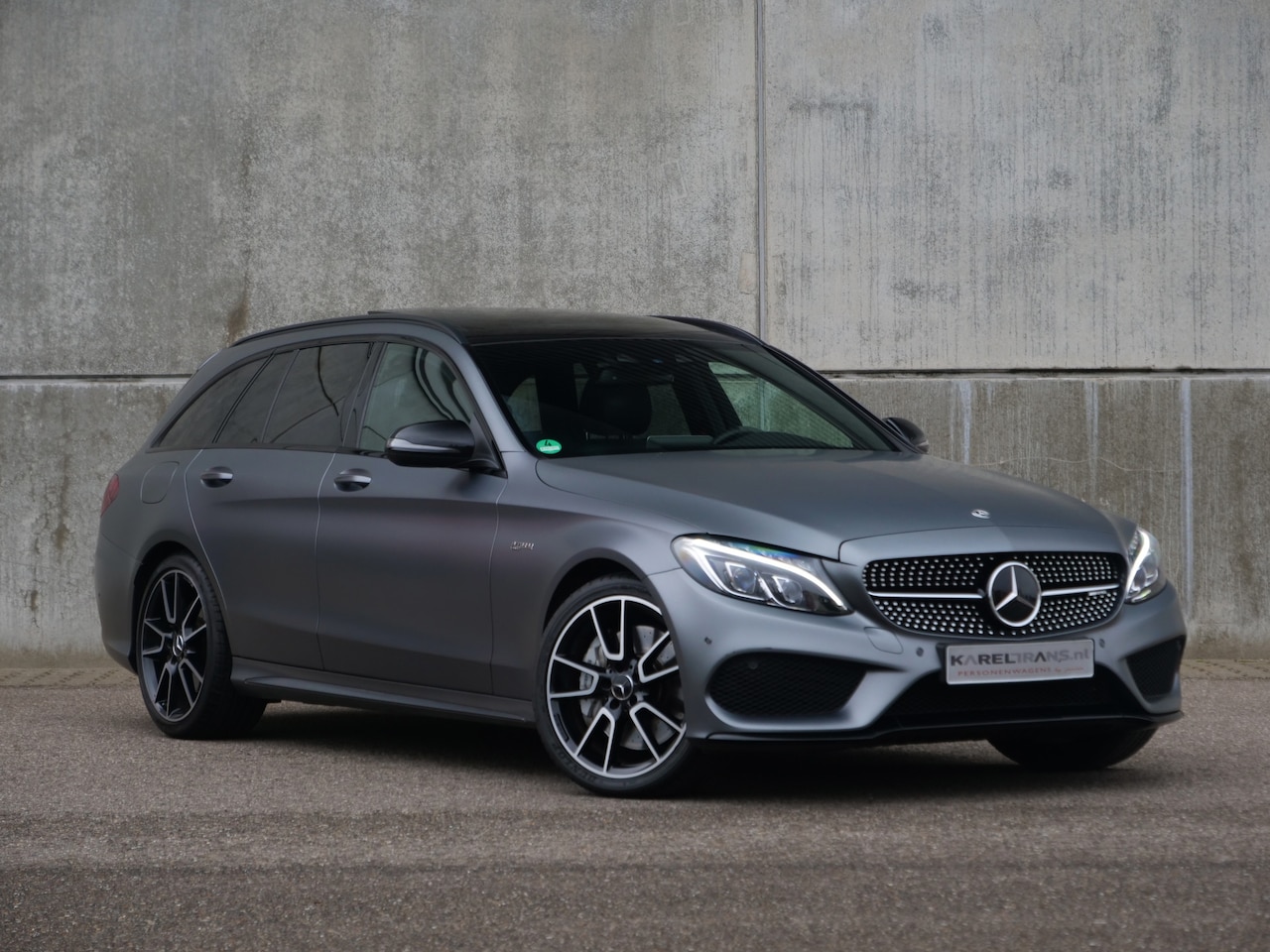 Mercedes-Benz C-klasse Estate - C43 AMG 4Matic | Distronic+ | panorama | burmester | trekhaak.. - AutoWereld.nl