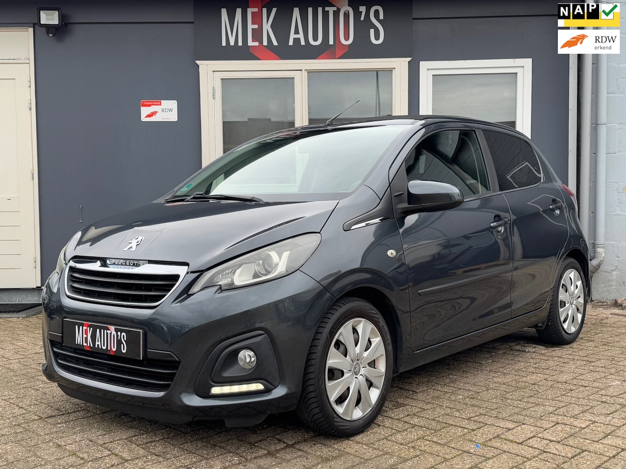 Peugeot 108 - 1.0 e-VTi Active TOP!|Airco|Open Dak|BT|Topstaat| - AutoWereld.nl