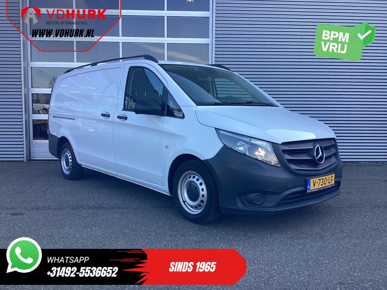 Mercedes-Benz Vito - 111 CDI L2 BPM VRIJ! Navi/ Camera/ Rijdt goed/ Apk 6-2025 - AutoWereld.nl