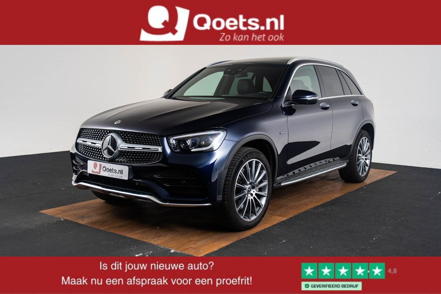 Mercedes-Benz GLC-klasse - 300e 4MATIC Premium Plus AMG Line interieur/exterieur - Trekhaak - Panoramadak - Burmester - AutoWereld.nl