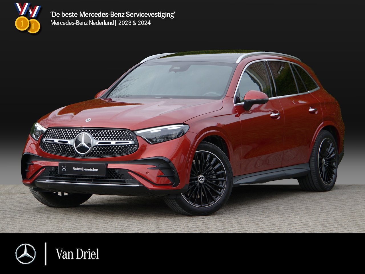 Mercedes-Benz GLC-klasse - GLC 300 e 4M AMG Line | Achteras Luchtvering Pano Burmester Trekhaak - AutoWereld.nl