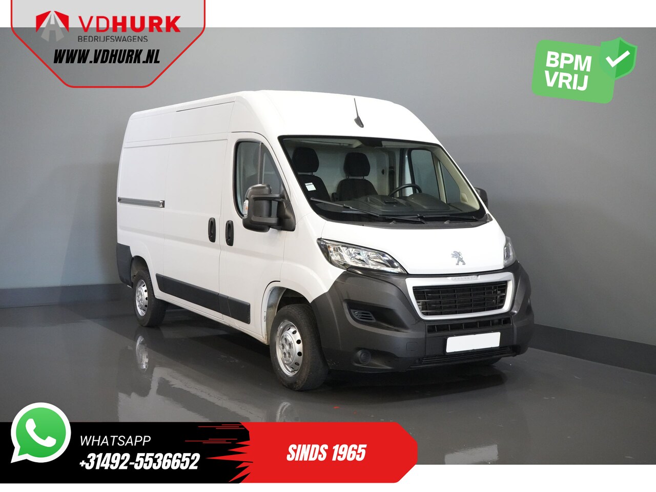 Peugeot Boxer - 2.2 HDi 120 pk L2H2 BPM VRIJ! 2.5t Trekverm./ Navi/ PDC/ Cruise/ Airco - AutoWereld.nl