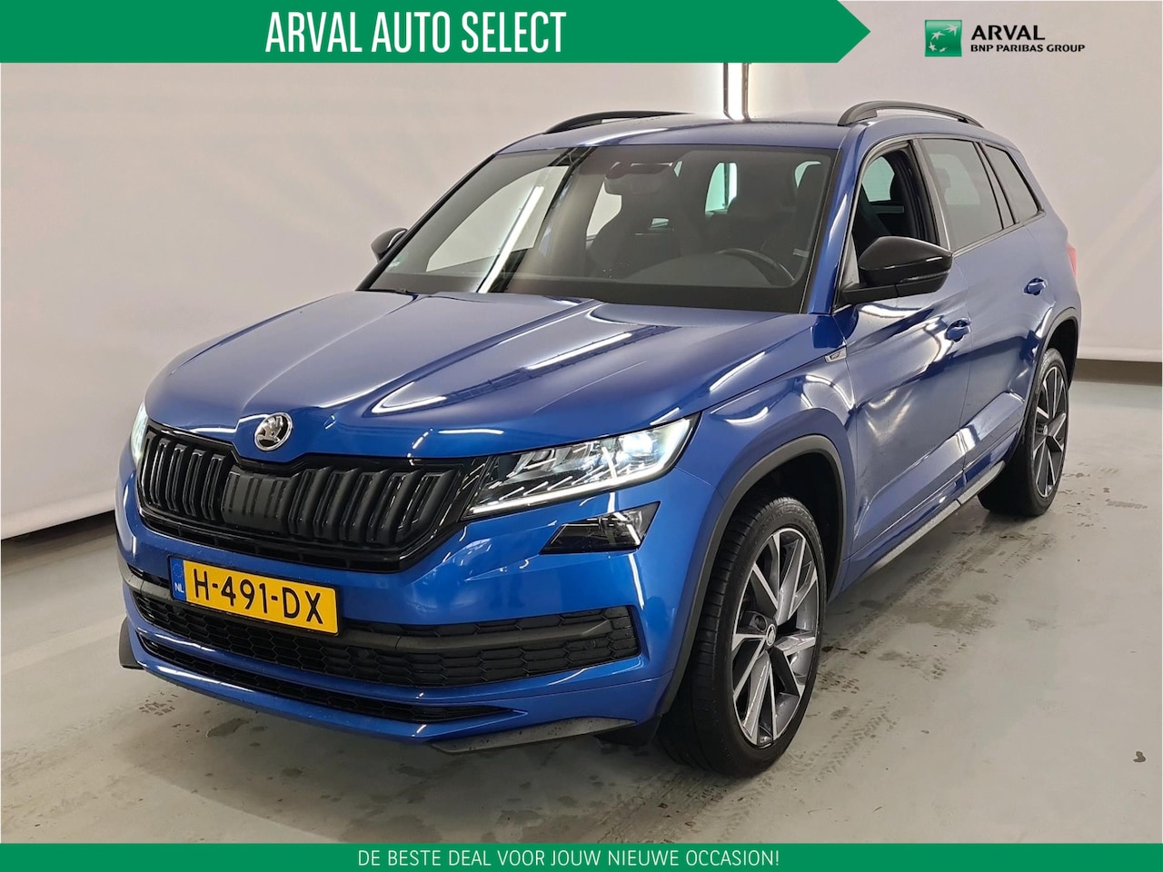 Skoda Kodiaq - 2.0 TSI 190pk 4x4 Sportline Business Automaat | Trekhaak | Sportstoelen voor | Navi | Virt - AutoWereld.nl