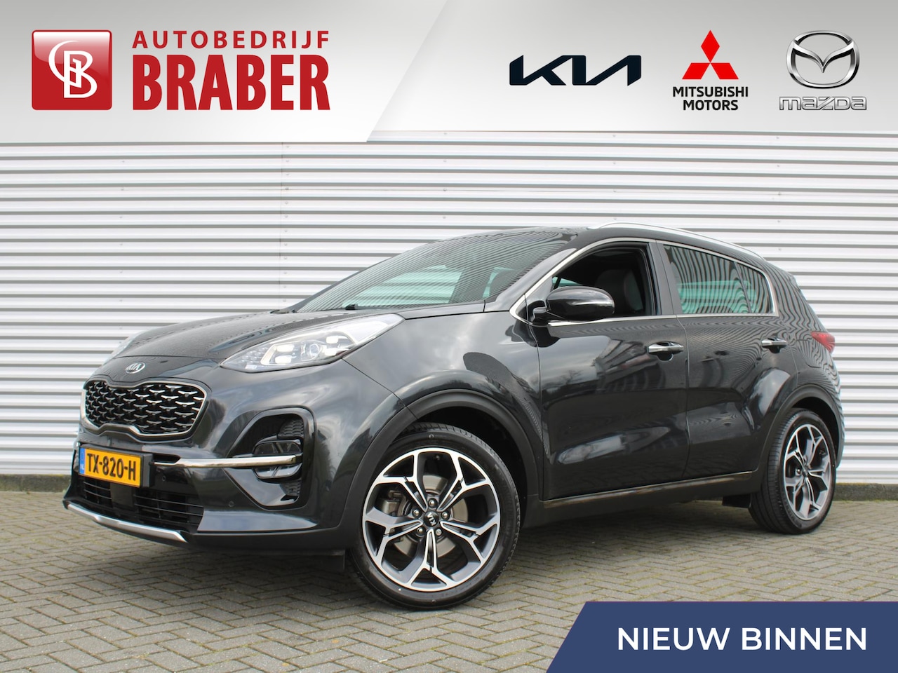 Kia Sportage - 1.6 T-GDI GT-Line PlusLine | Trekhaak | Stuur-/stoelverwarming + ventilatie | Pano dak | 1 - AutoWereld.nl