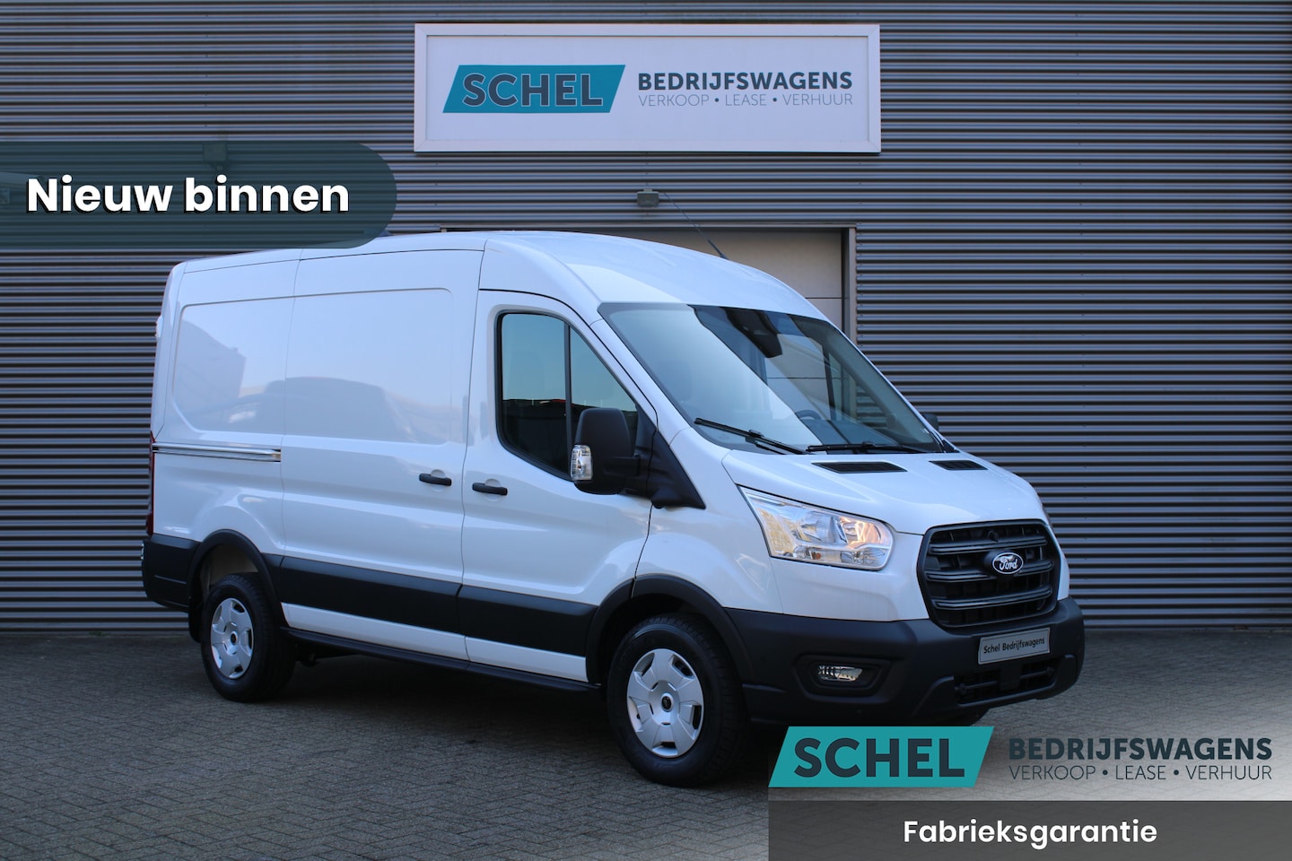 Ford Transit - 350 2.0 TDCI L2H2 Trend 130pk - Facelift - 2x Schuifdeur - Adaptive Cruise - Navigatie - B - AutoWereld.nl