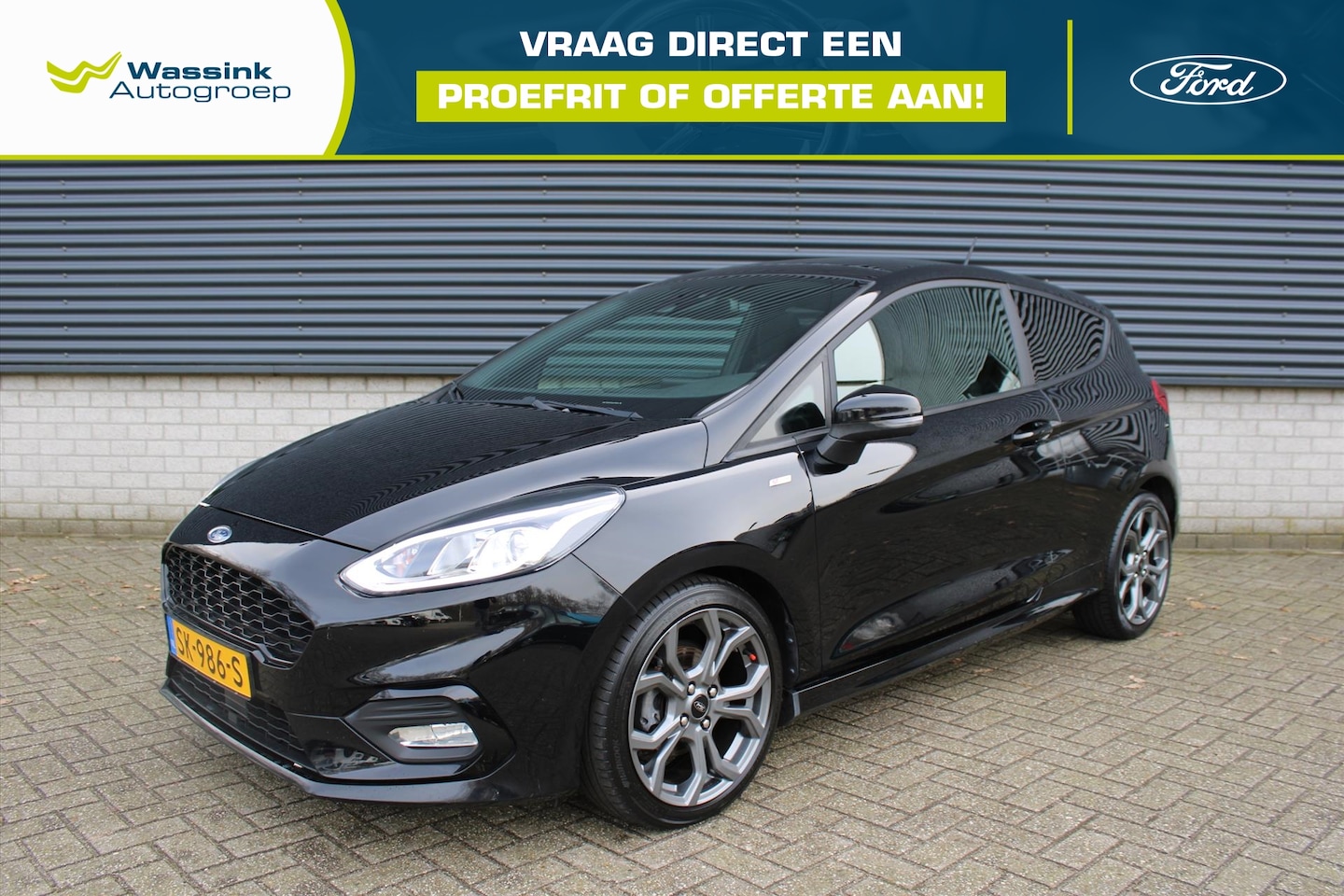 Ford Fiesta - 3-Deurs ST-Line 125 pk I Eerste Eigenaar I Panoramadak I Navigatie I 17 Inch Velgen I Priv - AutoWereld.nl