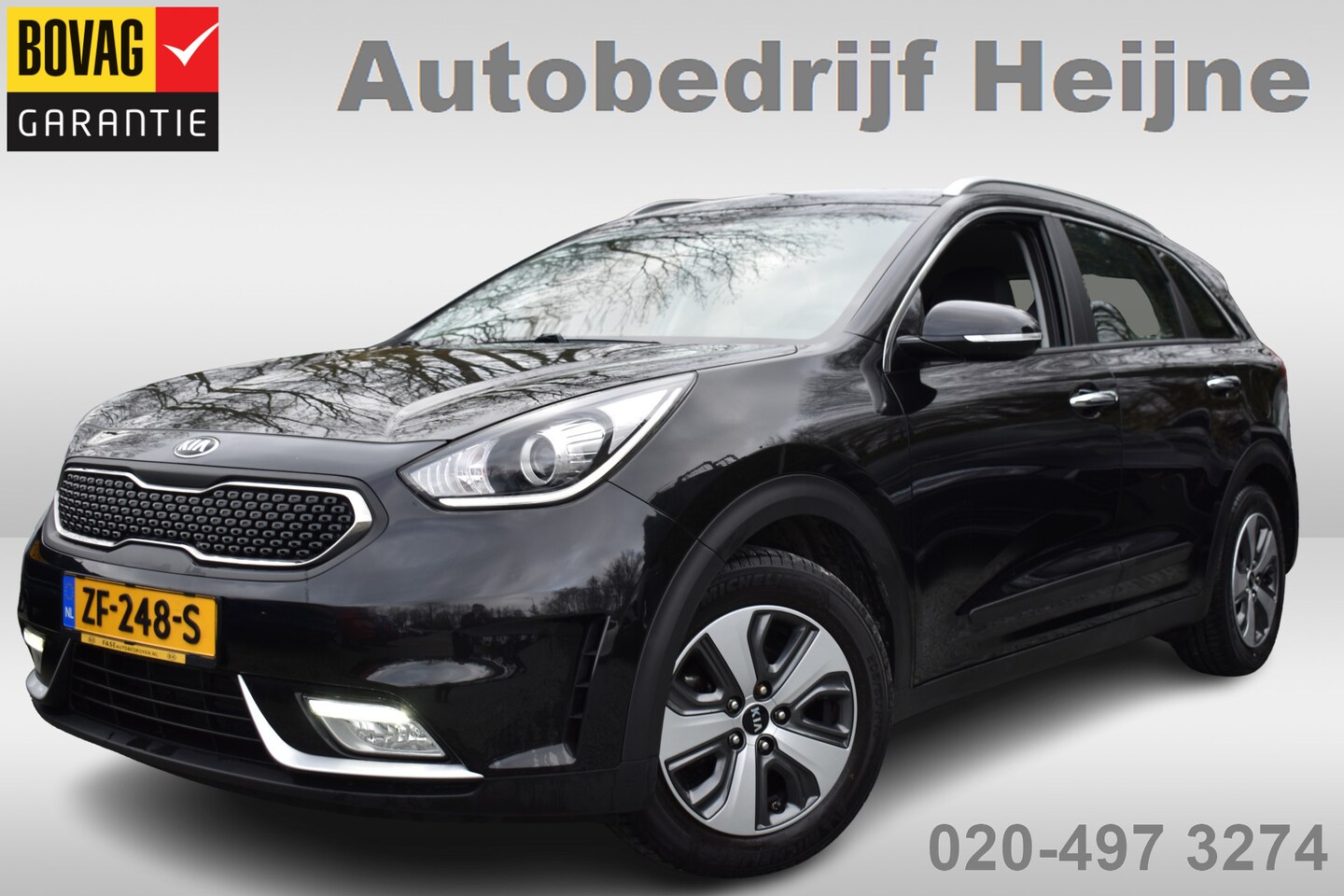 Kia Niro - 1.6 GDi Hybrid ExecutiveLine CAMERA/NAVI/LEDER - AutoWereld.nl