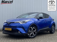 Toyota C-HR - 1.8 Hybrid Bi-Tone Style Ultimate NL Auto Dealer Onderhouden Trekhaak JBL BSM Navi Stoel S