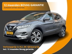 Nissan Qashqai - 1.2 N-CONNECTA NAVI/PANODAK/TR.HAAK/360 CAMERA/LMV/NL-AUTO