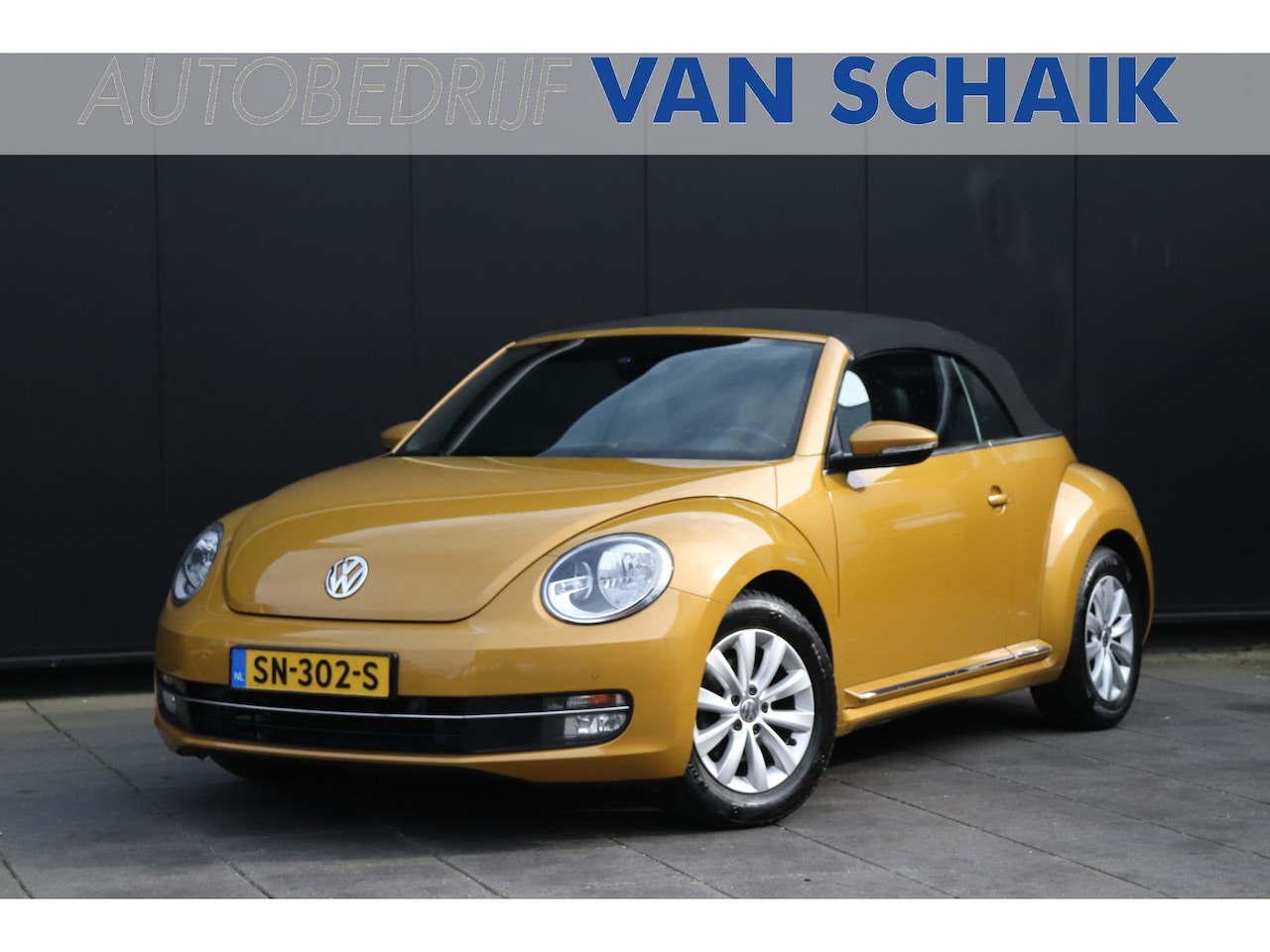 Volkswagen Beetle Cabriolet - 1.2 TSI Exclusive Series | LEDER | STOELVERW. | PDC | CRUISE | - AutoWereld.nl