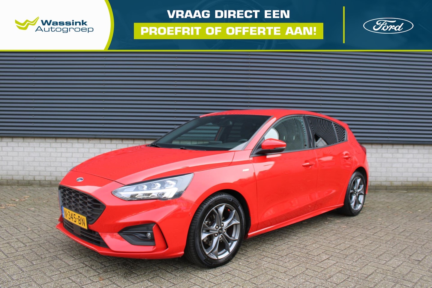 Ford Focus - 125pk ST Line Business I Adaptive Cruise Control I Camera Achter I Climate Control I Navig - AutoWereld.nl