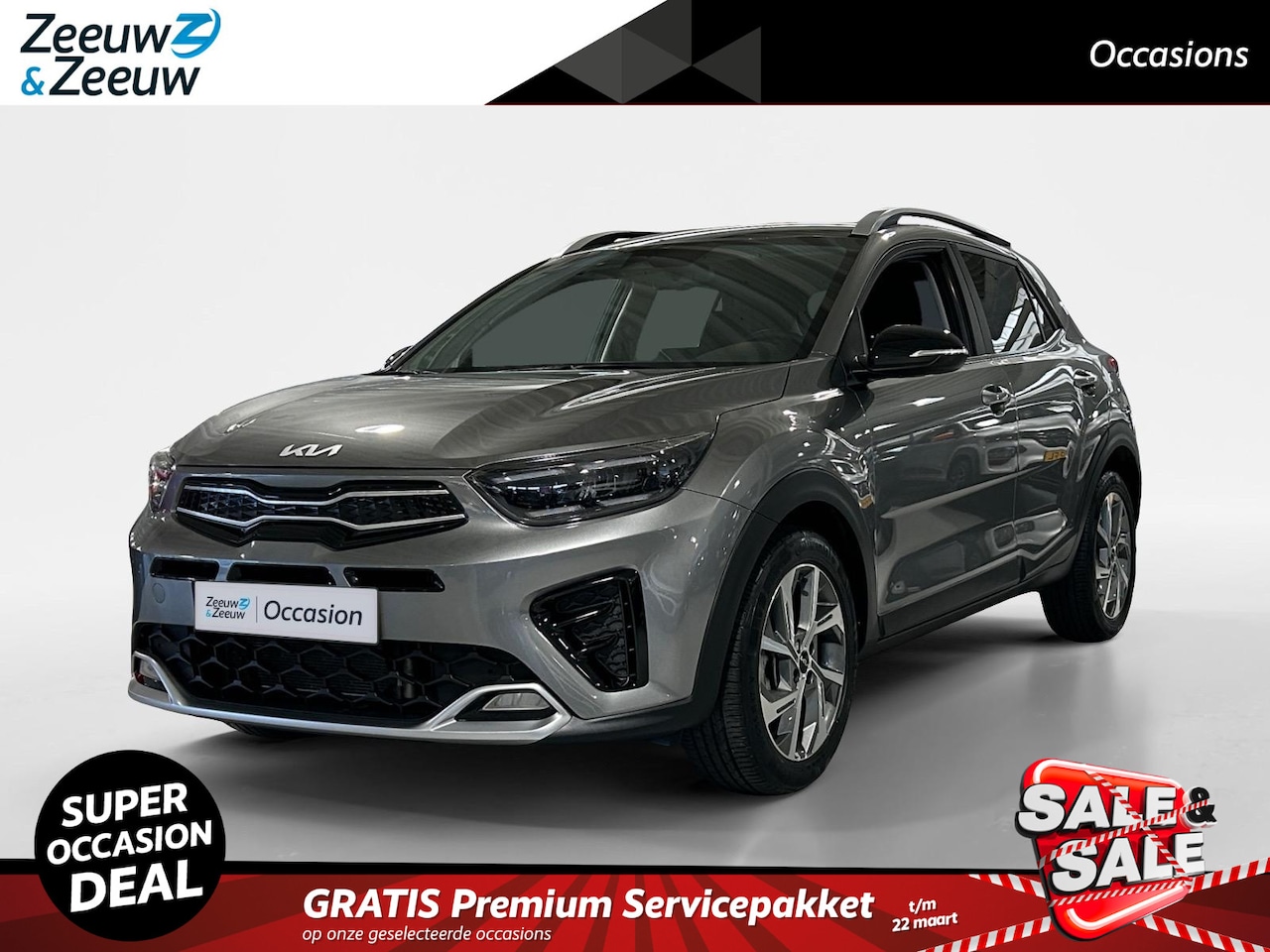 Kia Stonic - 1.0 T-GDi MHEV GT-Line Automaat | Navi | Apple Carplay/ Android Auto | Stoel + Stuurverwar - AutoWereld.nl