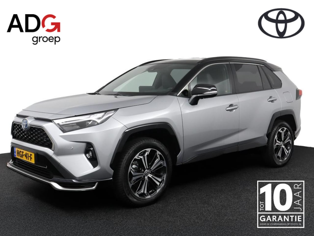 Toyota RAV4 - 2.5 Plug-in Hybrid AWD Bi-Tone Plus | Leer | 360Camera | JBL Audio | Elektrische Voorstoel - AutoWereld.nl