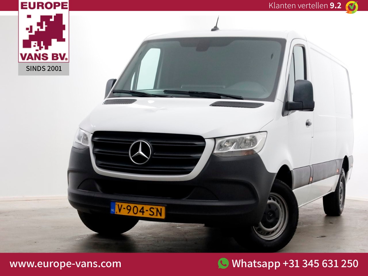 Mercedes-Benz Sprinter - 314 CDI 143pk E6 RWD L2H1 Airco/Navi 10-2018 - AutoWereld.nl