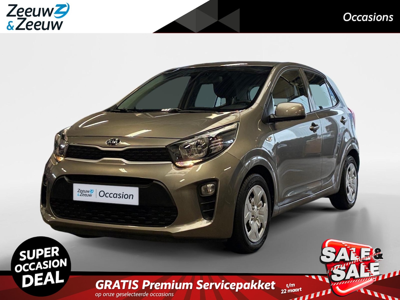 Kia Picanto - 1.0 MPi ComfortPlusLine 1e Eigenaar | Fabrieksgarantie | NAP - AutoWereld.nl