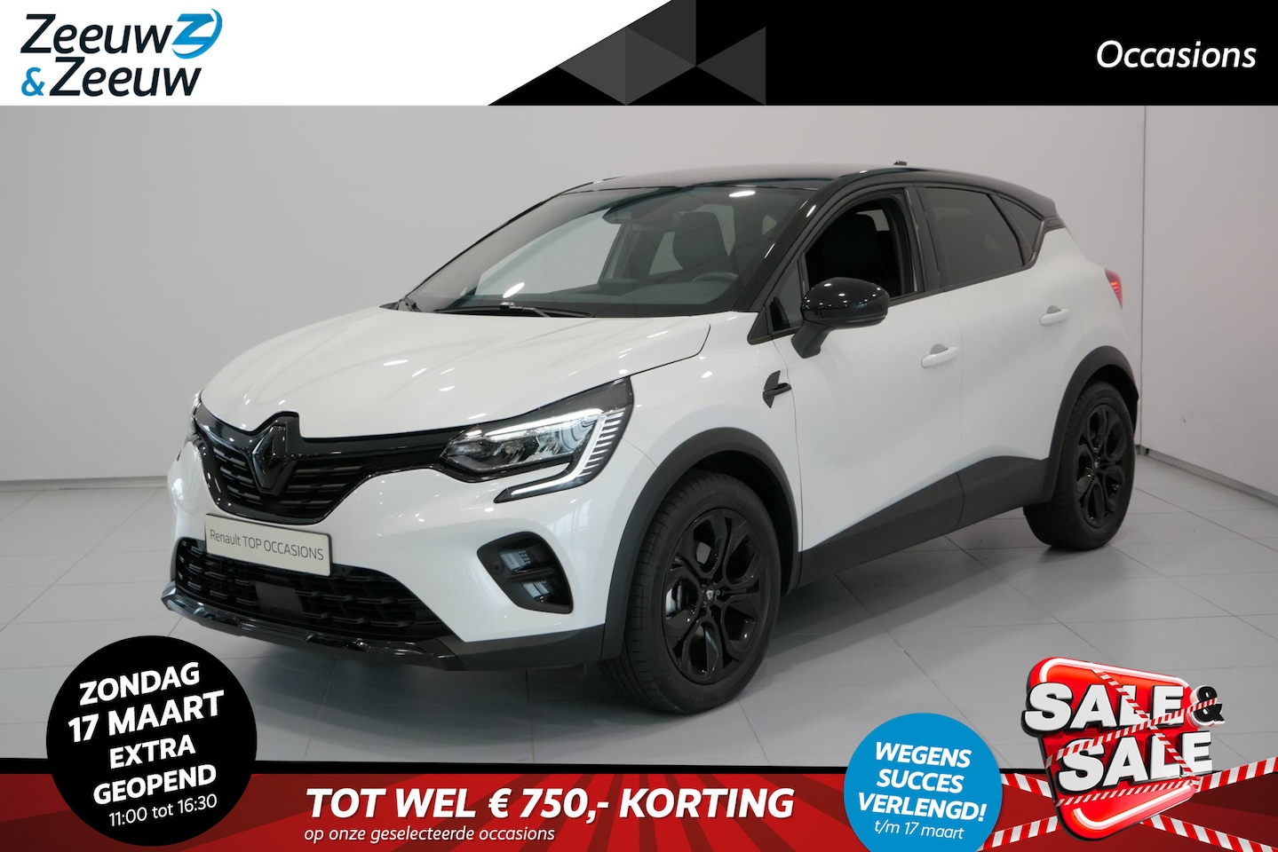 Renault Captur - 1.6 E-Tech Hybrid 145 Rive Gauche *Automaat*Navi+Camera*Climate*Parkeersensoren*LM.Velgen* - AutoWereld.nl