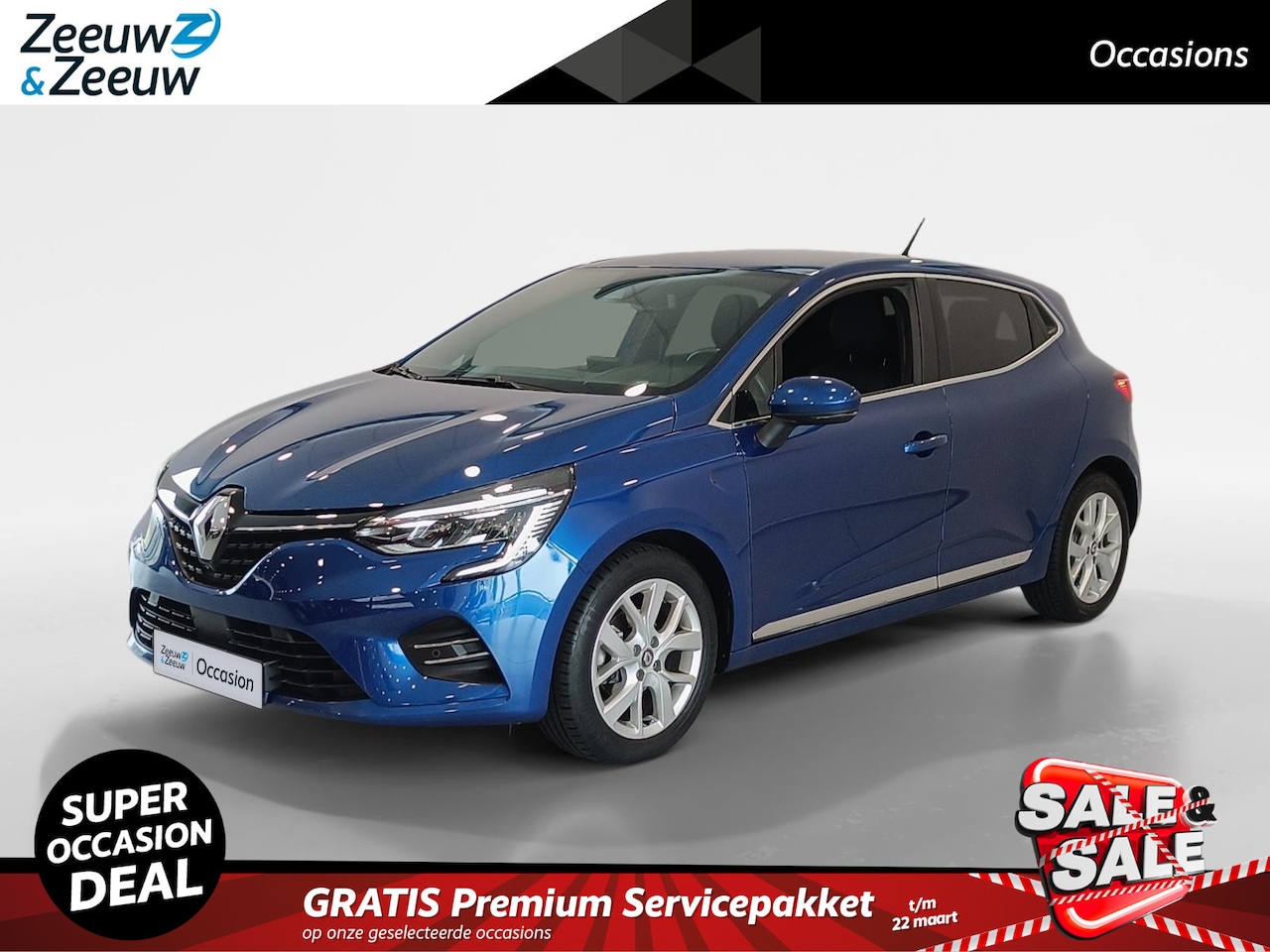 Renault Clio - 1.0 TCe Intens *Navi+Camera+Climate*Parkeersensoren*LM.Velgen*Dealer Onderhouden! - AutoWereld.nl